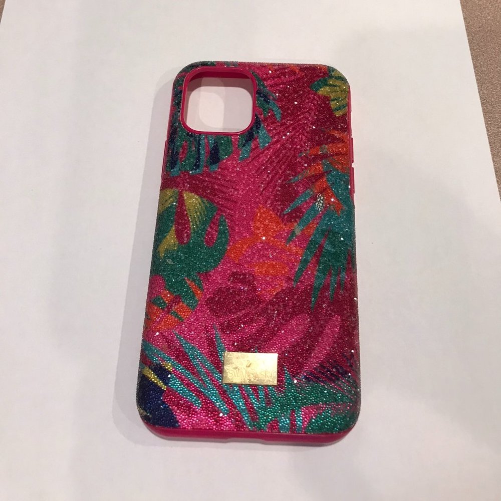 Swarovski Tropical I Phone 11 pro case - Multicolored